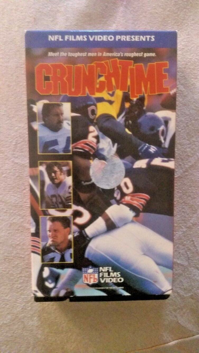 NFL Crunchtime VHS Swanson's Crunchtime - VHS Tape
